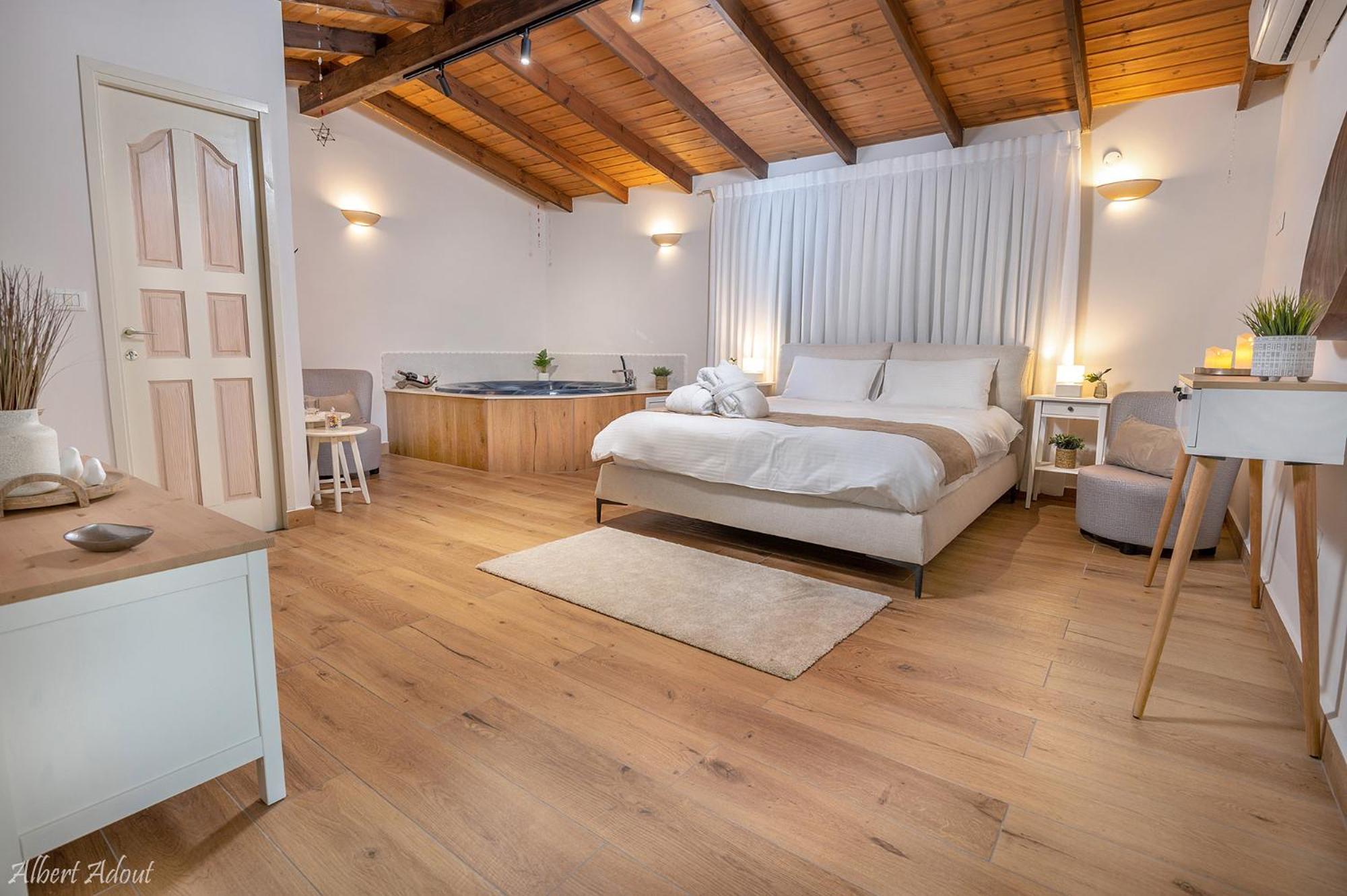 Talia Cabin Guest & Spa Rosh Pinna Eksteriør bilde
